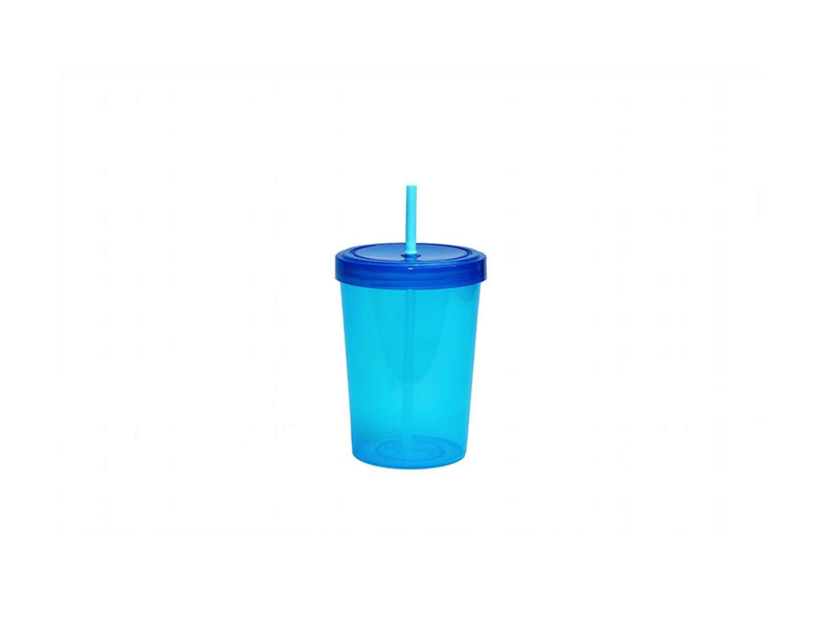 Cup with straw & lid - Large