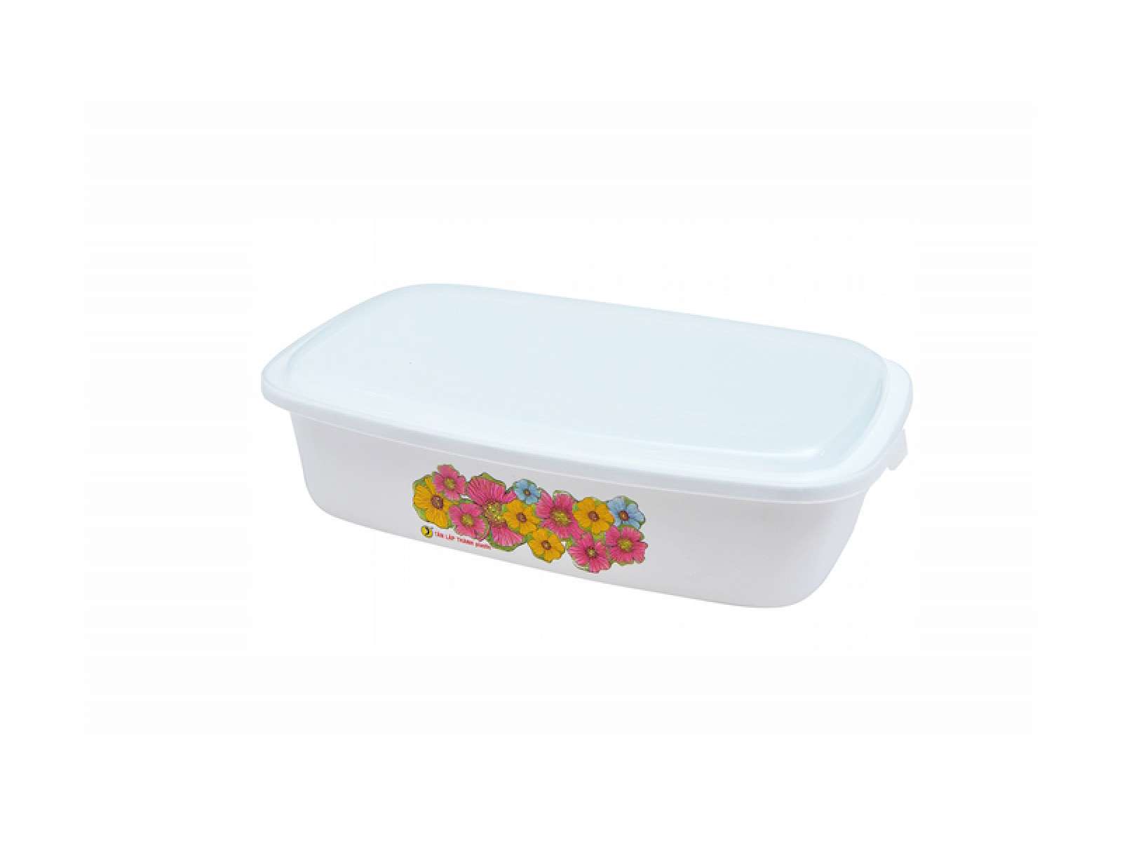 Opaque rounded rectangular container - Large