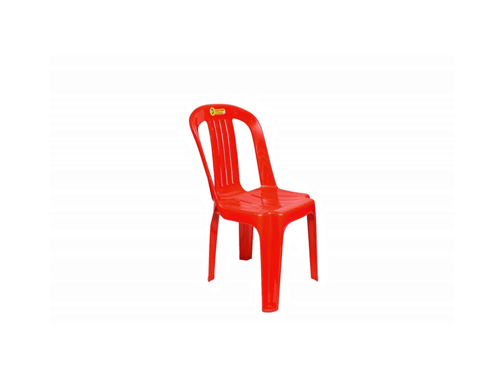 Armless Chair - Stripes - Small