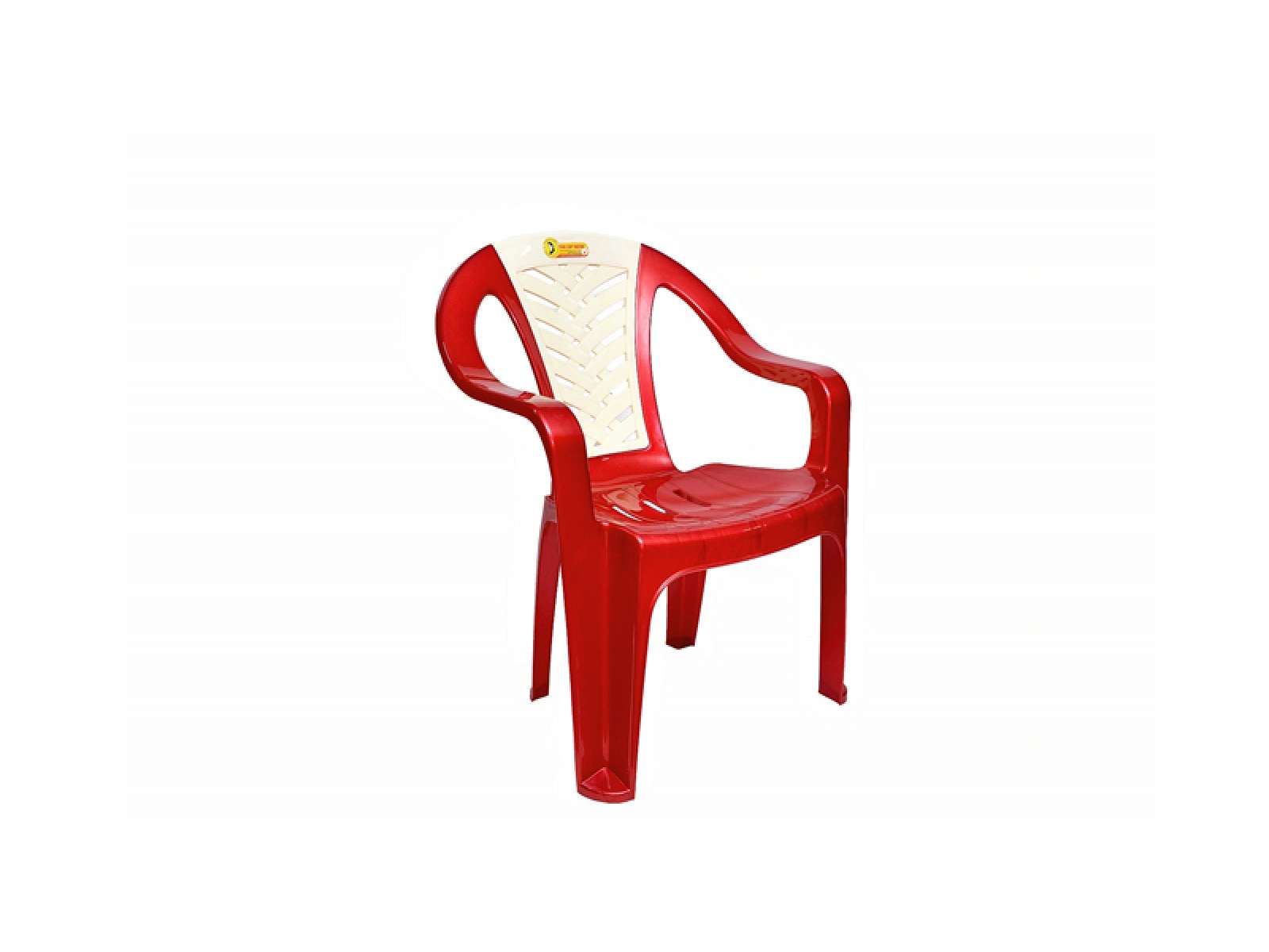 Arm Chair - Bicolor pattern