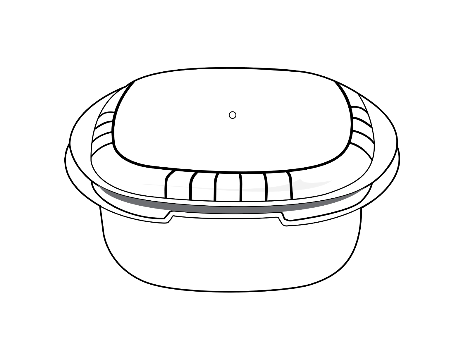 BOWL WITH LID - LUNCH BOX
