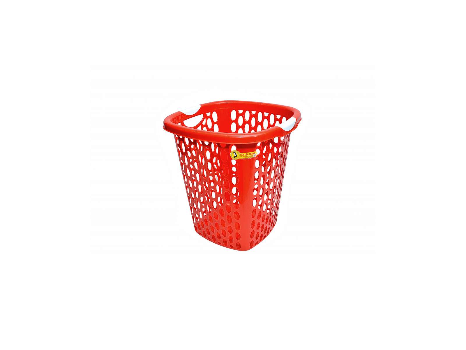 Square Laundry Basket with reinforced handles 4