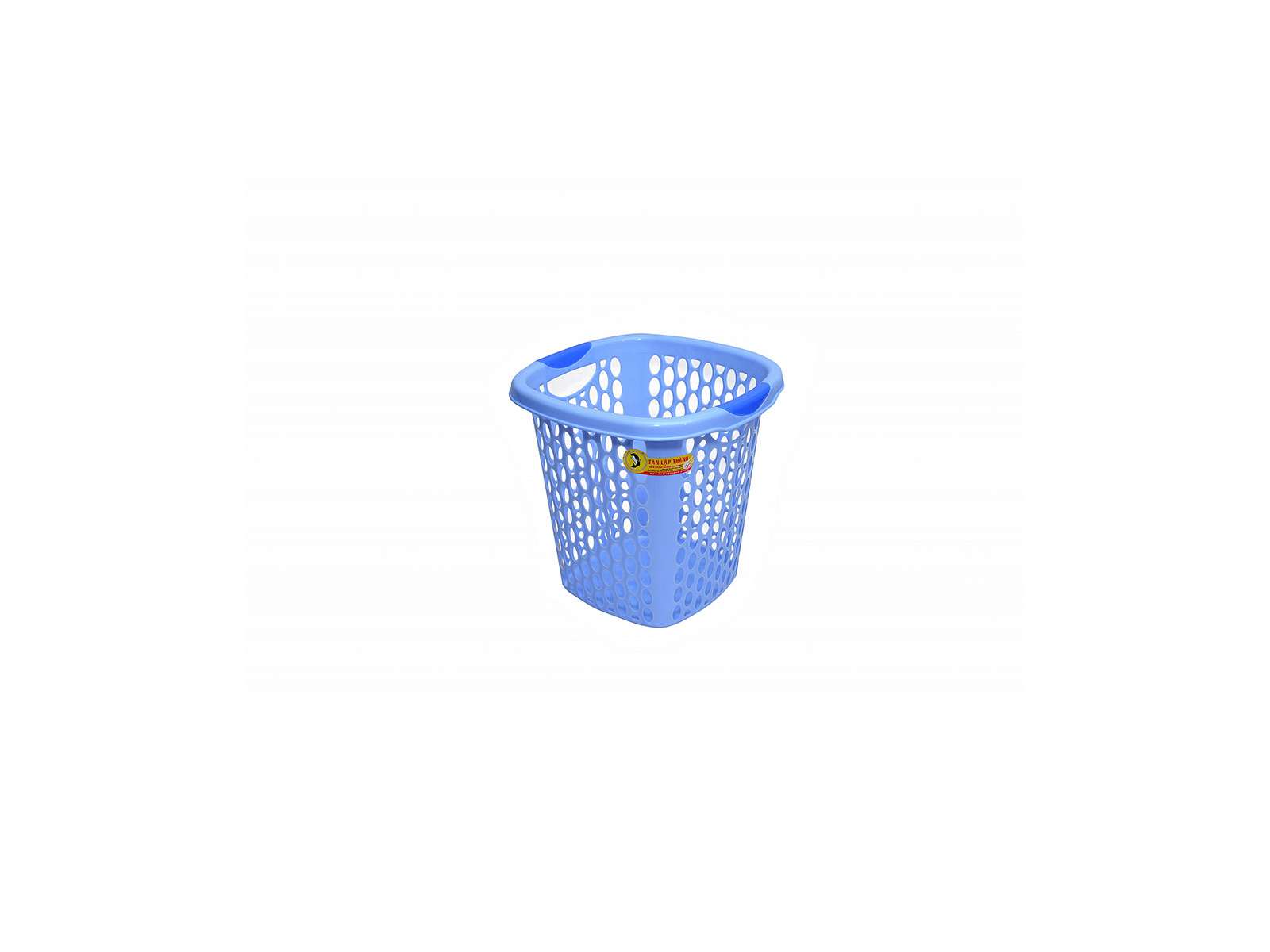 Square Laundry Basket with reinforced handles 1