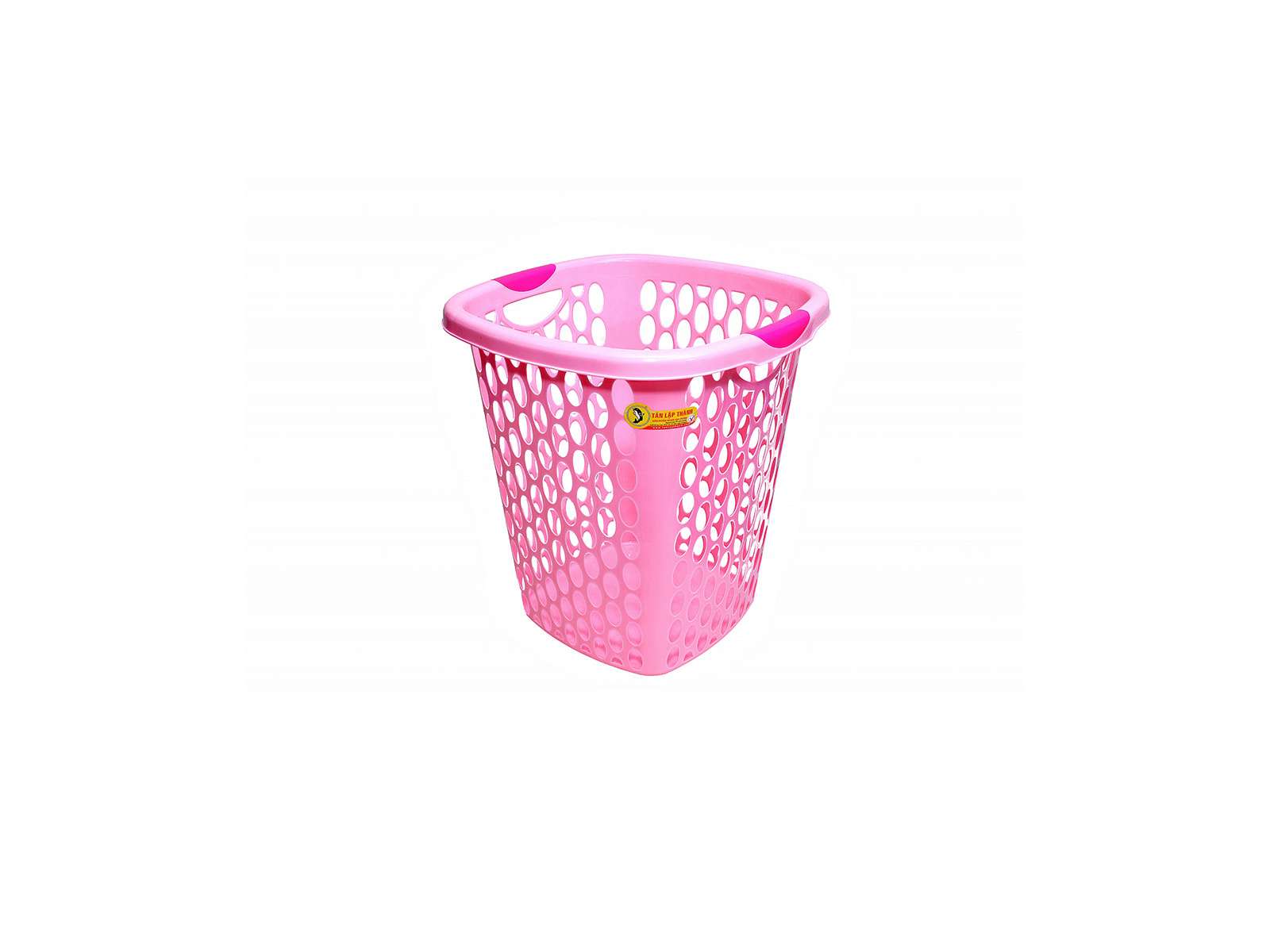 Square Laundry Basket with reinforced handles 4