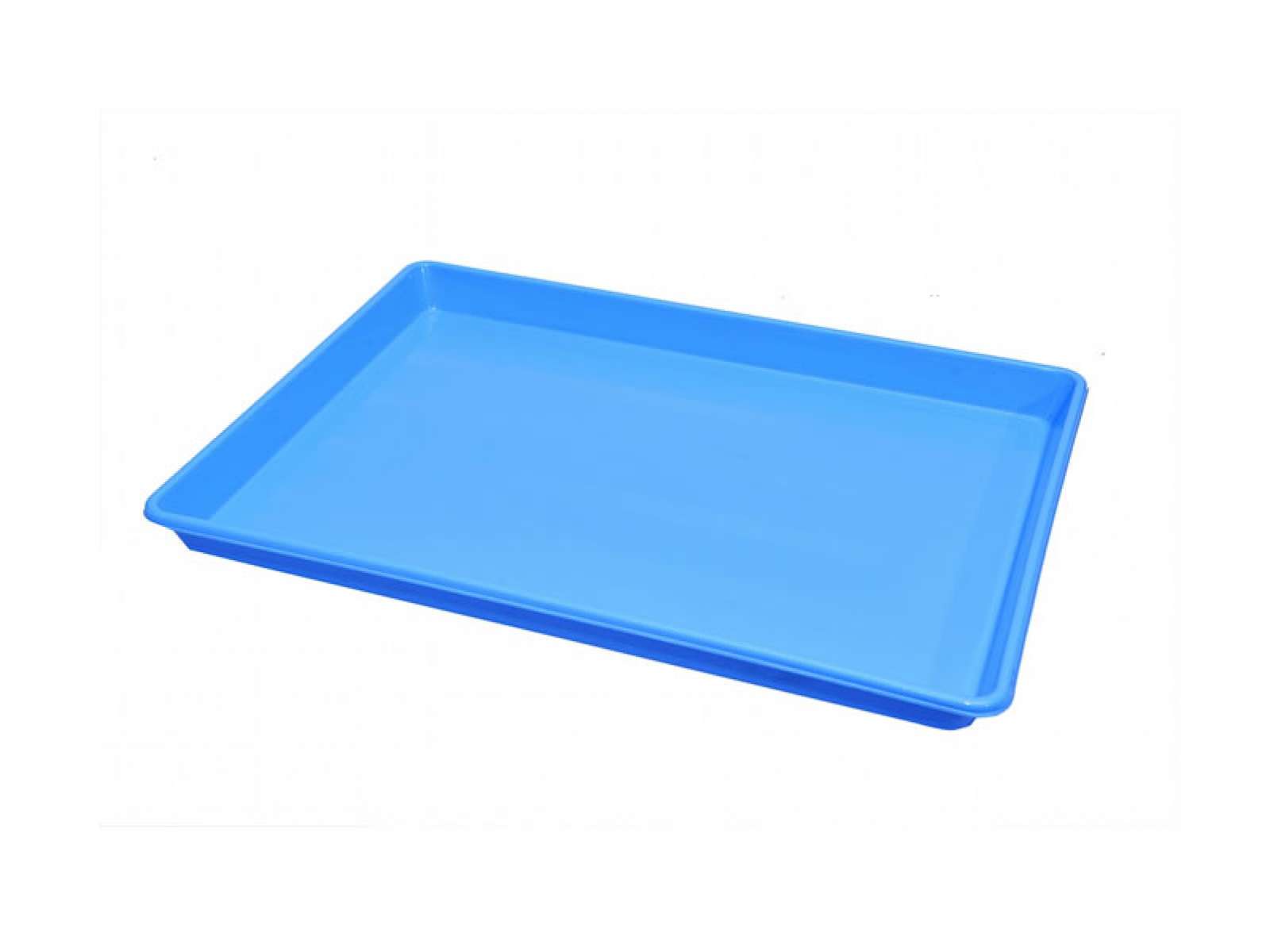 Square Tray with Stripes pattern