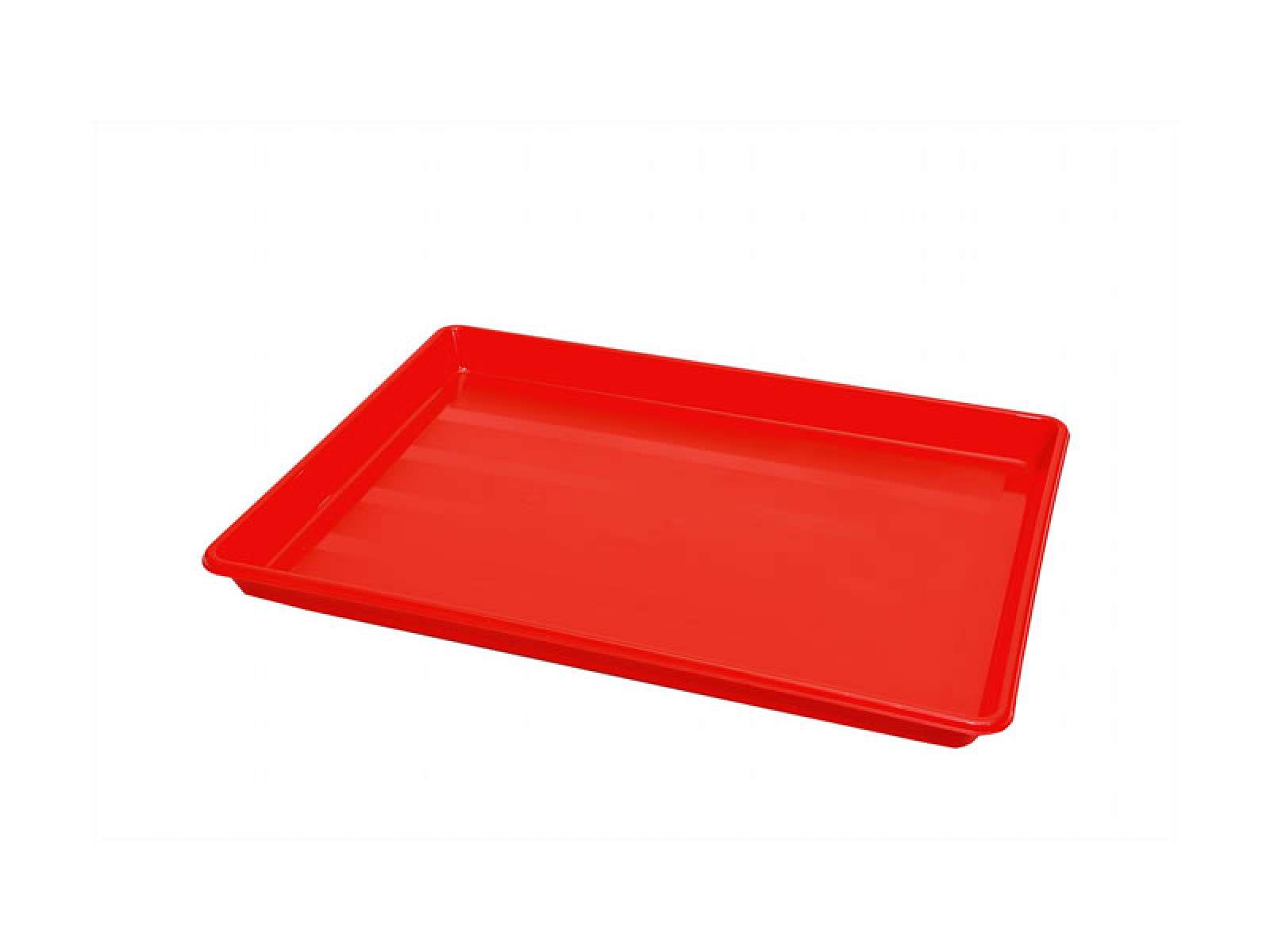 Square Tray with Stripes pattern