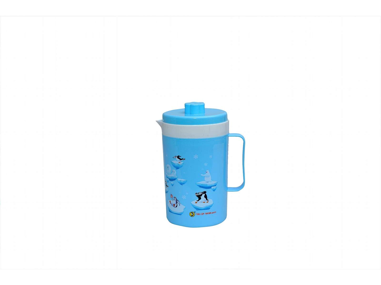 Double-wall Insulated Water Pitcher - Bear pattern - Small